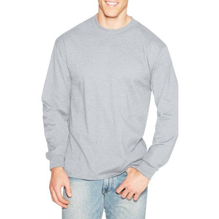 Hanes Mens Premium Beefy-T Cotton Long Sleeve T-Shirt